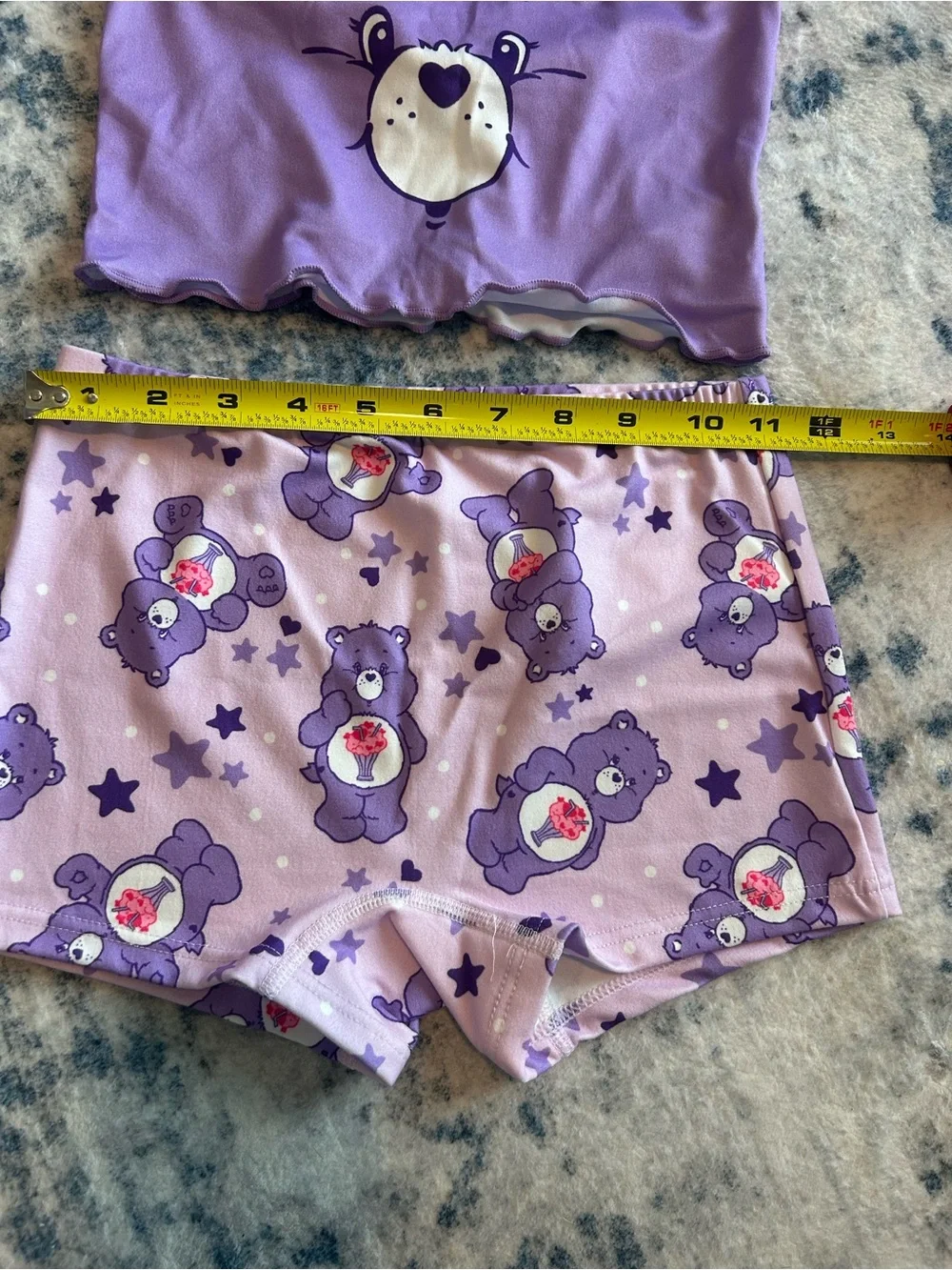 Shein / Care Bears soft purple